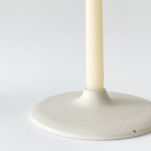 Flat Candle Holder White (Large) (2002)