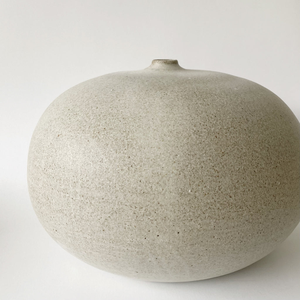 Stoneware Vase Grey (5031)