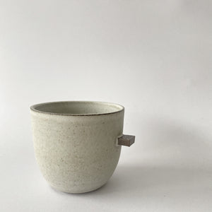 Mug w/ square handle Grey (6016)