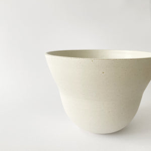Serving Bowl Tall Shaped (White) (8033)
