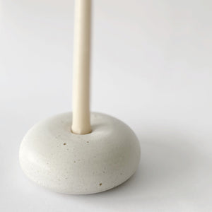 Candle Holder (Donut) White (Large) (2029)
