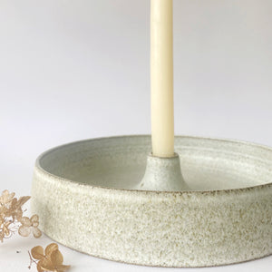 Candle Holder w/ Bowl Grey ( Large) (2018)