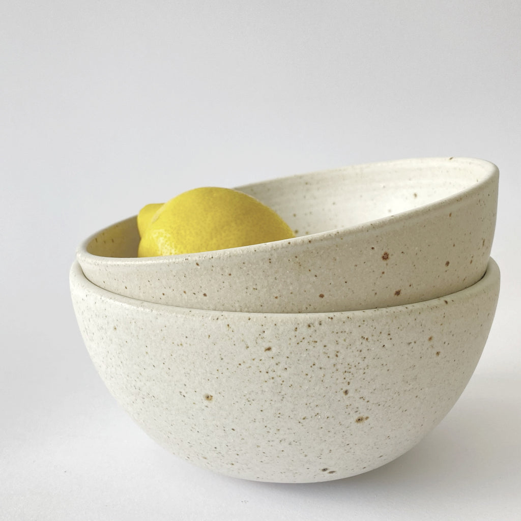 Serving Bowl Rounded White (Small) (8024)