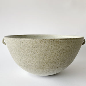 Serving Bowl w/ Two Small Handles Grey (8032)