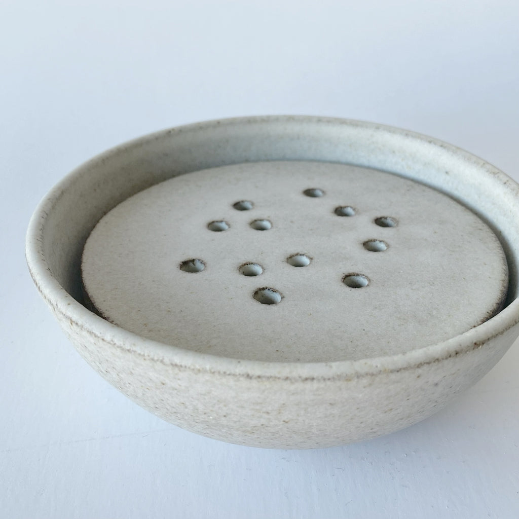Soap Dish Rounded Grey (4014)